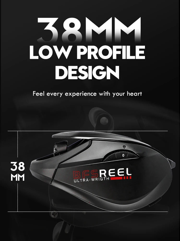 AquaCast Pro Baitcasting Reel